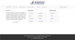 Desktop Screenshot of mklaw.com.br